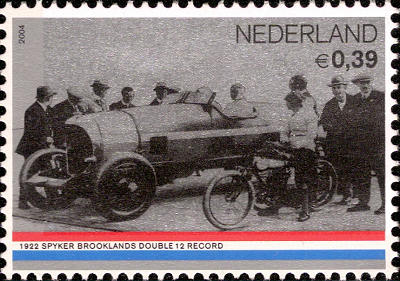 Dutch Spyker stamp