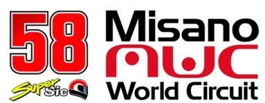 The new logo of the circuit of Misano