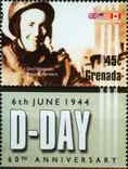 D-Day stamp Grenada