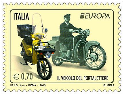 Europe stamp 2013 Italy