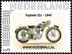 Een van de Persoonlijke Postzegels van Motorpaul