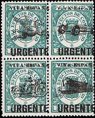 Block Burgos stamps