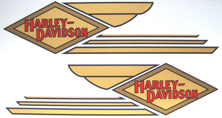 Flying Diamonds logo of 1934 Harley Davidson