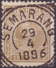 Stamp with Bulls-eye mark