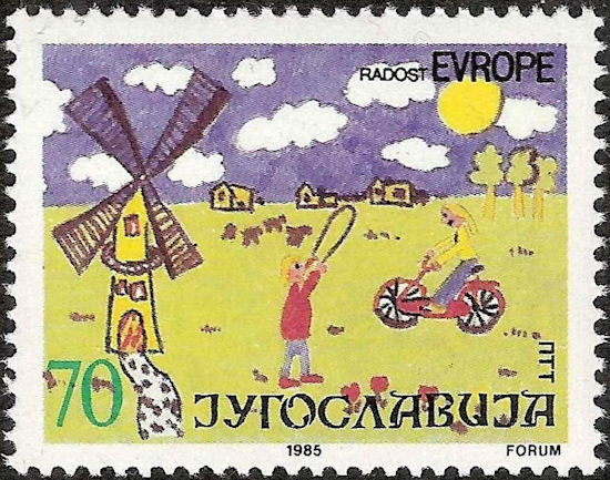 Stamp Jugoslavia
