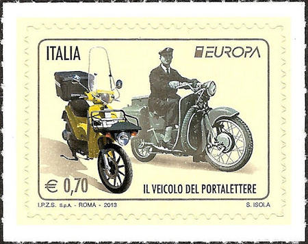 Europe stamp 2013 Italy