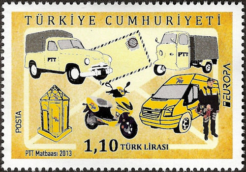 Europe stamp 2013 Turkey