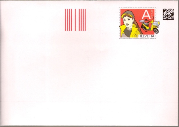 Pre-franked envelop Switserland with Oxygen E-scooter 