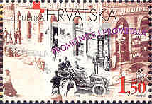 Stamp Kroatia #1