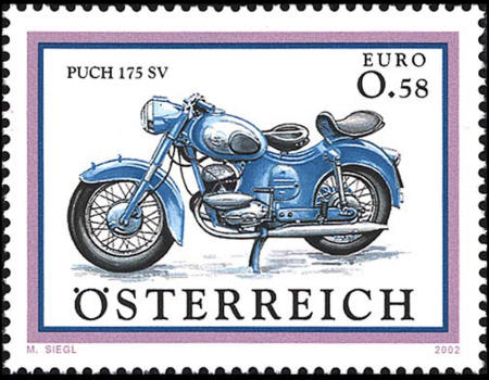 Older issue Austria with the Puch 175 SV