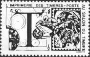 Label of the Stamp Salon, 1994