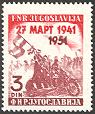 Joegoslavia -10th anniversary of the revolution, 1951