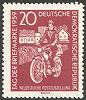 East Germany - Issue for the day of the stamp, 1959