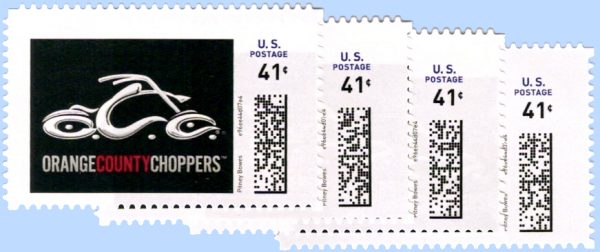 Zazzle-stamps with unique QR-codes