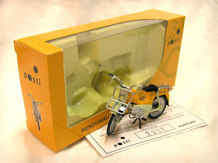 Finnish motorcycle postal model
