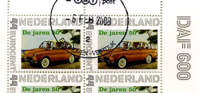 Promotion stamps 'the years 50/60/70'.