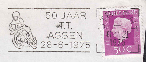 Cancelation stamp 50 years TT