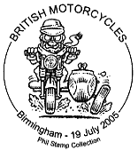 FDC stamping series British Motorbikes