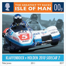 Stamp Greatest TT-races: 2010 Sidecar 2
