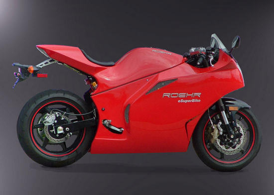 Roehr elektrische Superbike