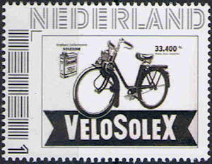 Personalised stamp with Solex