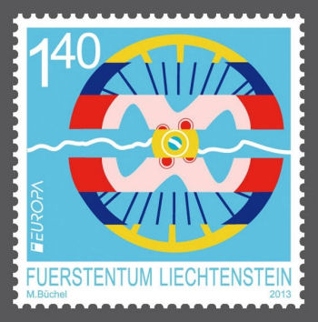 Europe stamp 2013 Liechtenstein