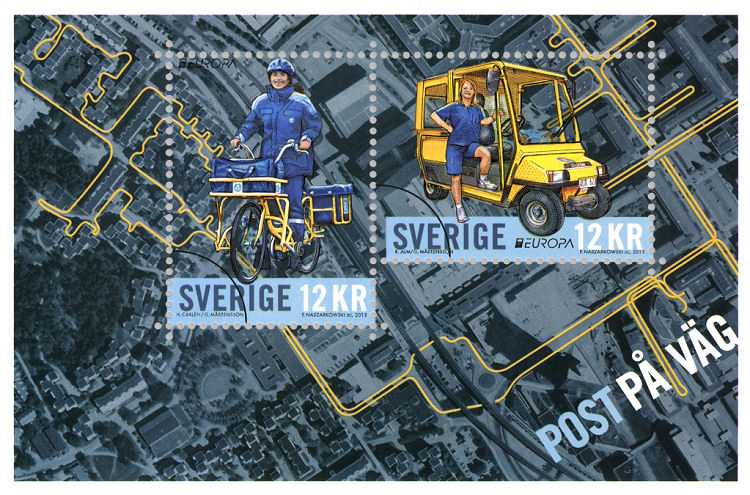 Europe stamp 2013 Sweden