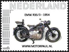 One of the Persoonlised stamps of Motorpaul