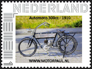 Een van de Persoonlijke Postzegels van Motorpaul