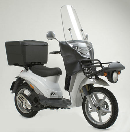 Piaggio Liberty electric post scooter