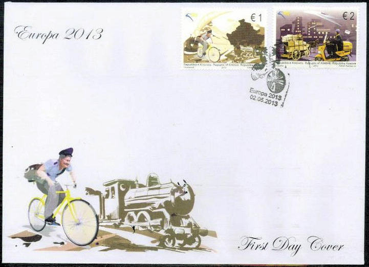 FDC Europe stamp 2013 Kosova