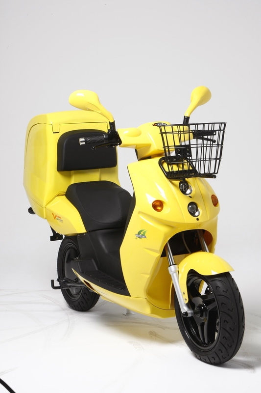 Cooltra electric post scooter Spain