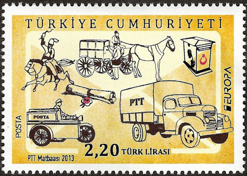 Europe stamp 2013 Turkey