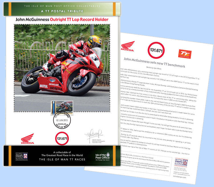 Isle of Man - Explanation Presentation sheet John McGuiness Lap Record