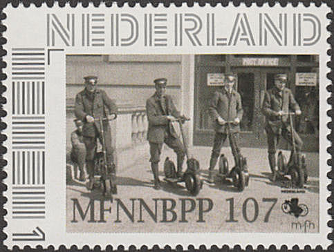 MFN Personalised stamp for shipment of Newsletter 107