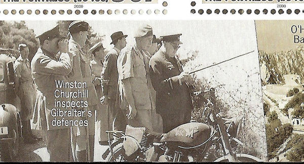 Detail van de foto met de Matchless
