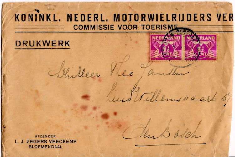 Bericht uit Het Motorrijwiel en de kleine auto over Theo Jansen te 's-Hertogenbosch