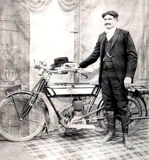 Humber motorfiets 1910