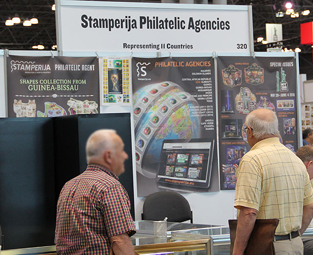 Stamperije stand World Stamp Show 2016