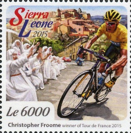 Postzegeluitgifte van Sierra Leone, verzorgd door Stamperija