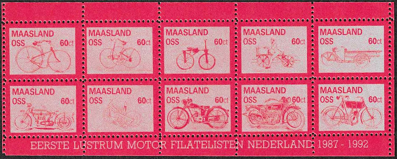 Vel motorzegels Maaslandpost