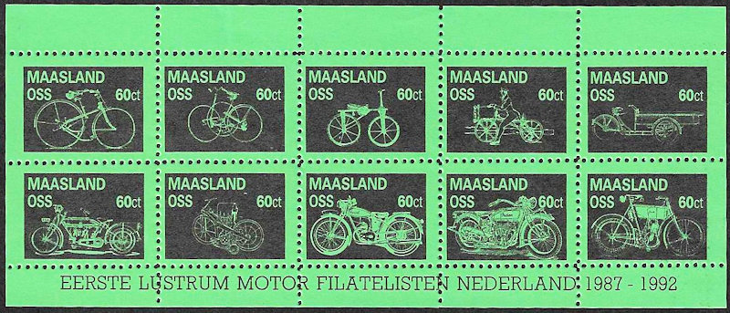 Vel motorzegels Maaslandpost