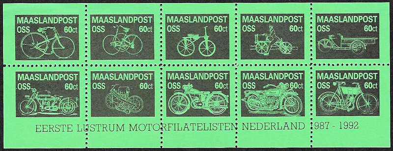 Vel motorzegels Maaslandpost