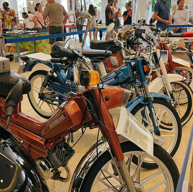 Brommers op de Salon de Collectioneurs 2024 in Nieuw Caledonië