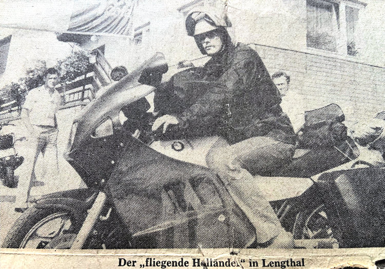 Leendert opde BMW K100