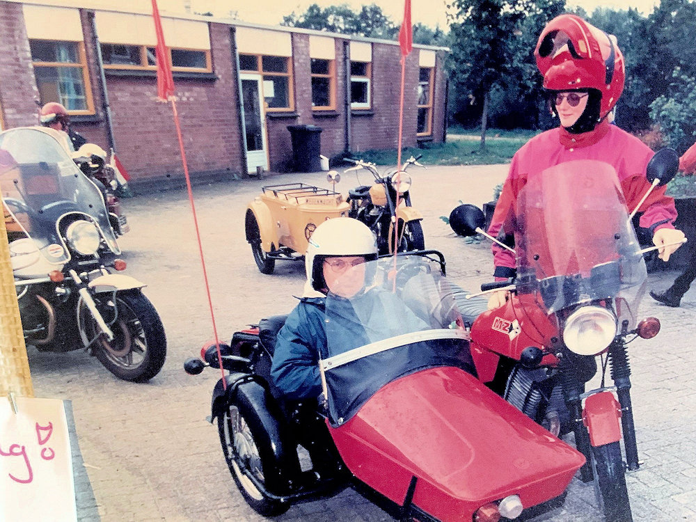 MZ motor met zijspan