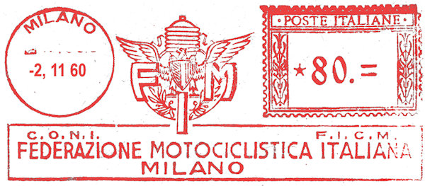 Roodfrankering FIM / Itali