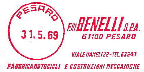 Roodfrankering Benelli