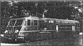 The mobile post office of 1952