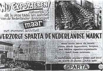 Voorbeeld van een jaren-50 advertentie